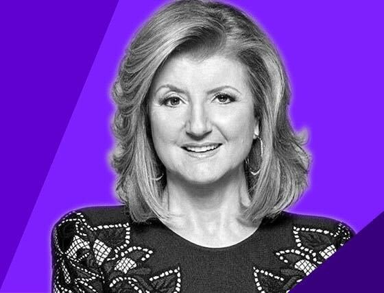 Headshot image of Arianna Huffington