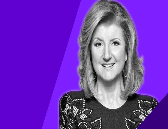 Headshot image of Arianna Huffington